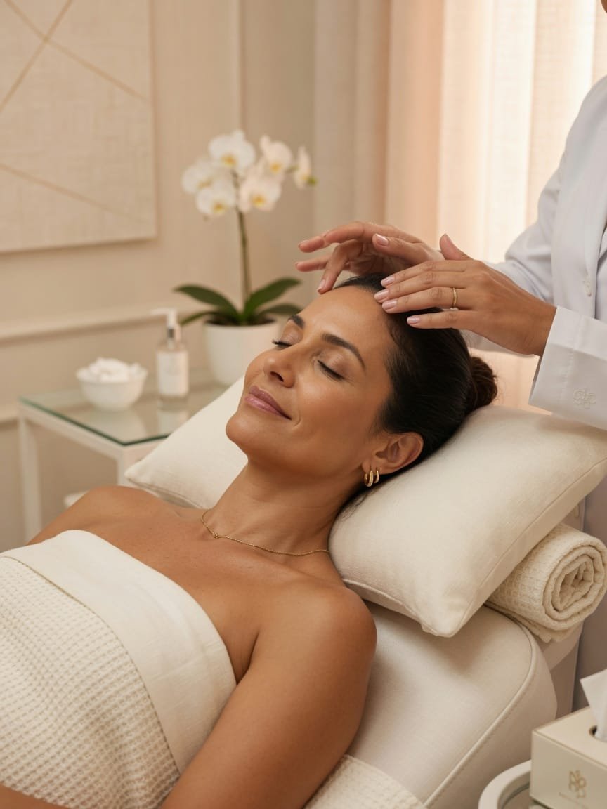 Harmonização facial na Áxis Espaço de Beleza